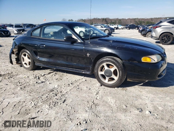 1995 Ford Mustang with VIN 1FALP4043SF281607, listed as a Copart auction lot 85691274 with 162,249 mi miles and Salvage Title. Bid and sale history available at carsss.com. Image 4.