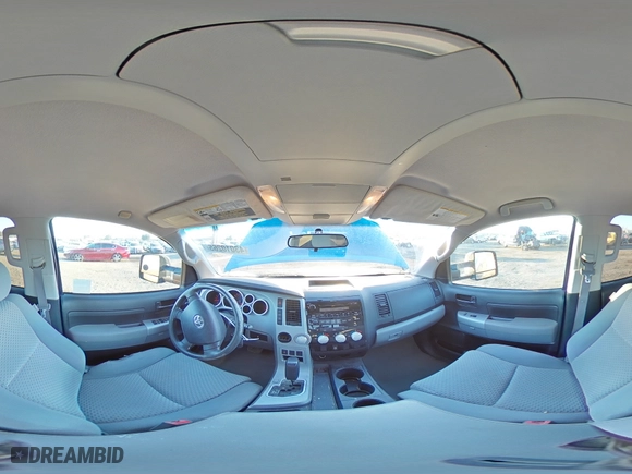 2007 Toyota Tundra SR5 with VIN 5TFSV54157X002466, listed as a Copart auction lot 43366485 with 284,543 mi miles and Salvage Title. Bid and sale history available at carsss.com. Image 12.