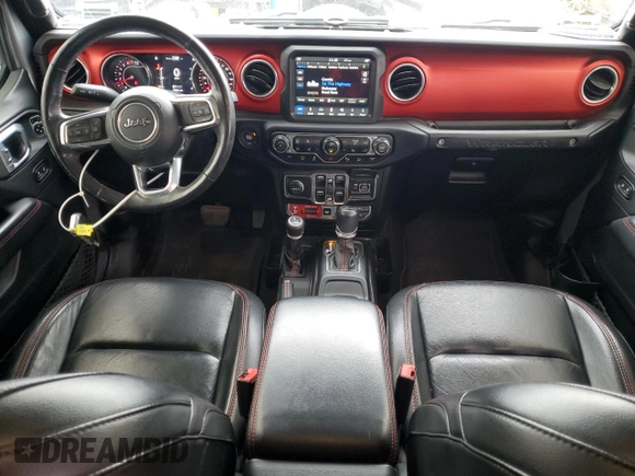 2018 Jeep Wrangler Unlimited Rubicon with VIN 1C4HJXFN7JW211402, listed as a Copart auction lot 53401925 with 79,041 mi miles and Salvage title. Bid and sale history available at DreamBid. Image 8.