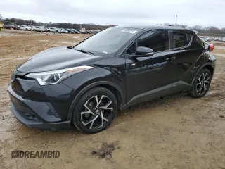 2018 Toyota C-HR XLE with VIN NMTKHMBX4JR015438, listed as a Copart auction lot 85294774 with 155,537 mi miles and Salvage Title. Bid and sale history available at carsss.com. Image 1.