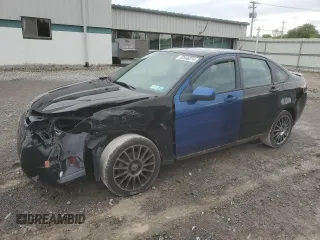 2011 Ford Focus SES with VIN 1FAHP3GN5BW186626, listed as a Copart auction lot 72846074 with Not Provided miles and Salvage Title. Bid and sale history available at carsss.com. Image 1.