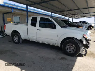 2016 Nissan Frontier S with VIN 1N6BD0CT7GN773349, listed as a Copart auction lot 61022095 with 98,350 mi miles and Salvage title. Bid and sale history available at DreamBid. Image 4.