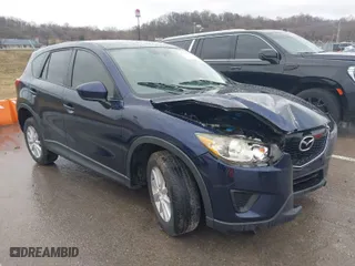 2013 Mazda CX-5 Sport with VIN JM3KE2BE8D0147162, listed as a IAAI auction lot 41716981 with 193,218 mi miles. Bid and sale history available at carsss.com. Image 1.