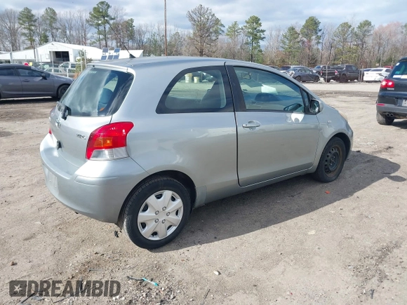2009 Toyota Yaris with VIN JTDJT903795245050, listed as a IAAI auction lot 41750857 with 222,236 mi miles and . Bid and sale history available at carsss.com. Image 4.