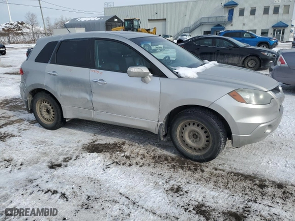2009 Acura RDX Tech Pkg with VIN 5J8TB18589A801846, listed as a Copart auction lot 47366835 with 246,254 mi miles and Salvage Title. Bid and sale history available at carsss.com. Image 4.