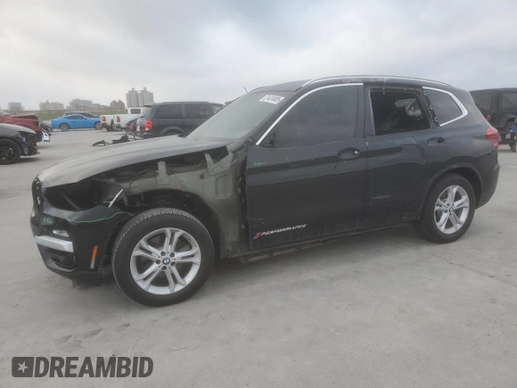 2019 BMW X3 sDrive30i with VIN 5UXTR7C59KLF28710, listed as a Copart auction lot 51424485 with 99,513 mi miles and Salvage Title. Bid and sale history available at DreamBid. Image 1.