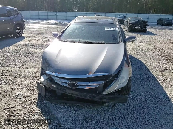 2012 Hyundai Sonata Limited with VIN 5NPEC4AC9CH469480, listed as a Copart auction lot 42387105 with 124,526 mi miles and Salvage Title. Bid and sale history available at carsss.com. Image 11.