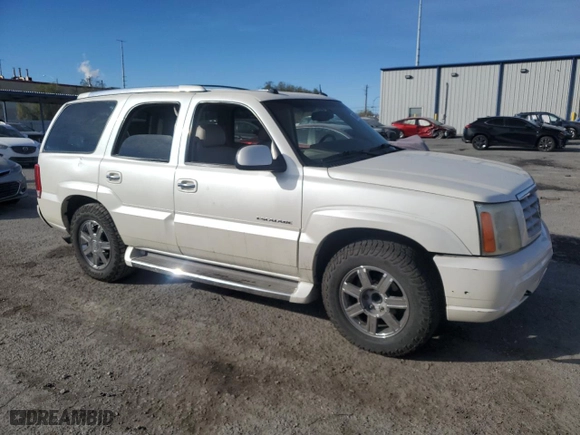 2005 Cadillac Escalade with VIN 1GYEC63N25R206845, listed as a Copart auction lot 80665184 with 203,282 mi miles and Clean Title. Bid and sale history available at carsss.com. Image 4.