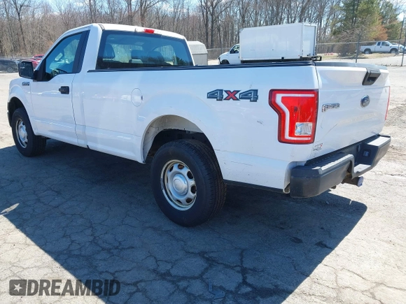 2017 Ford F-150 XL with VIN 1FTMF1E86HKC01695, listed as a IAAI auction lot 41886642 with 125,448 mi miles and . Bid and sale history available at DreamBid. Image 3.