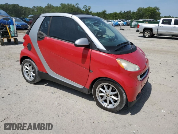 2009 Smart fortwo Passion z VIN WMEEK31XX9K306610, wystawiony jako Copart lot #57115125 z przebiegiem 5478 mil mil oraz Tytuł czysty. Historia ofert i sprzedaży dostępna na DreamBid. Obrazek 4.