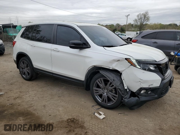 2021 Honda Passport EX-L с VIN 5FNYF8H57MB007146, выставлен на аукционе Copart как лот 53624695 с пробегом 36 266 миль миль и Списание • Salvage title. История ставок и продаж доступна на DreamBid. Изображение 4.