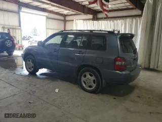 2004 Toyota Highlander with VIN JTEEP21A240013936, listed as a Copart auction lot 48365465 with 220,625 mi miles and Salvage Title. Bid and sale history available at carsss.com. Image 2.