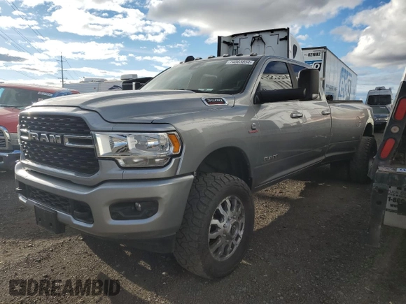 2022 Ram 3500 Big Horn with VIN 3C63RRHL8NG134559, listed as a Copart auction lot 74063854 with 38,251 mi miles and Salvage Title. Bid and sale history available at carsss.com. Image 1.
