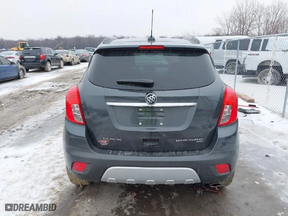 2016 Buick Encore Leather with VIN KL4CJGSB2GB651012, listed as a IAAI auction lot 41550230 with 121,316 mi miles. Bid and sale history available at carsss.com. Image 15.