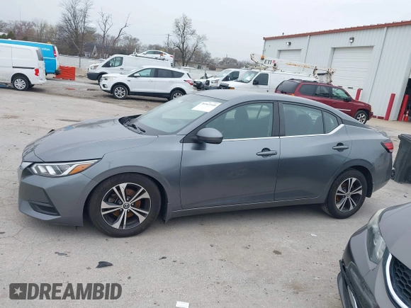 2020 Nissan Sentra SV z VIN 3N1AB8CV4LY267773, wystawiony jako IAAI lot #41969540 z przebiegiem 93 539 mil mil oraz . Historia ofert i sprzedaży dostępna na DreamBid. Obrazek 14.