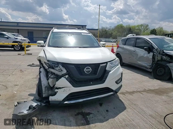 2019 Nissan Rogue SL with VIN 5N1AT2MV3KC782482, listed as a Copart auction lot 52784875 with 117,405 mi miles and Salvage Title. Bid and sale history available at carsss.com. Image 12.