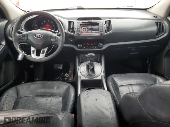 2011 Kia Sportage SX with VIN KNDPCCA62B7151796, listed as a Copart auction lot 44892215 with 205,983 mi miles and Salvage Title. Bid and sale history available at carsss.com. Image 8.