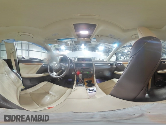 2017 Lexus RX 350 with VIN 2T2BZMCA6HC083229, listed as a Copart auction lot 58265835 with 61,548 mi miles and Salvage title. Bid and sale history available at DreamBid. Image 15.