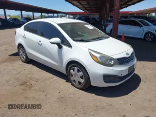 2013 Kia Rio LX with VIN KNADM4A32D6211593, listed as a IAAI auction lot 42142098 with 224,858 mi miles and . Bid and sale history available at DreamBid. Image 1.