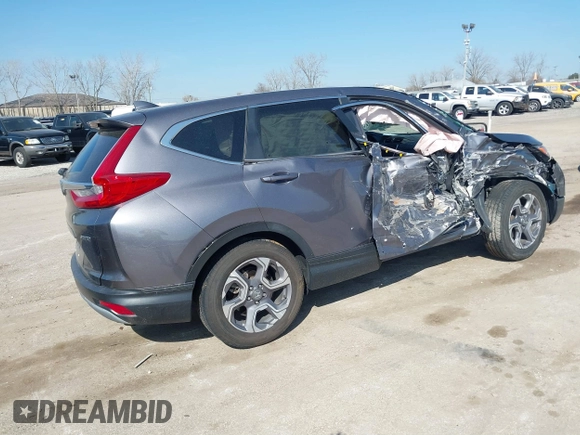2018 Honda CR-V EX with VIN 7FARW2H5XJE047870, listed as a IAAI auction lot 41777145 with 50,358 mi miles and . Bid and sale history available at carsss.com. Image 4.