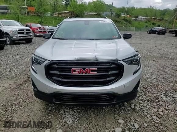 2021 GMC Terrain SLE z VIN 3GKALTEV5ML400876, wystawiony jako Copart lot #55982815 z przebiegiem 38 993 mil mil oraz Szkoda całkowita • Salvage title. Historia ofert i sprzedaży dostępna na DreamBid. Obrazek 14.