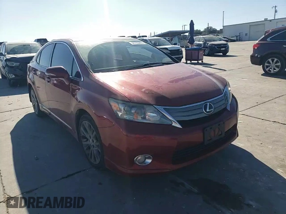 2010 Lexus HS 250h with VIN JTHBB1BA1A2012967, listed as a Copart auction lot 41755405 with 195,451 mi miles and Salvage Title. Bid and sale history available at DreamBid. Image 11.