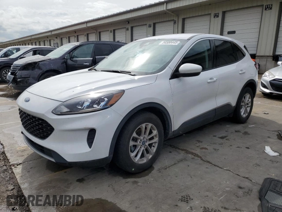 2021 Ford Escape SE Hybrid with VIN 1FMCU0BZXMUA59452, listed as a Copart auction lot 54580445 with 59,984 mi miles and Salvage title. Bid and sale history available at DreamBid. Image 1.