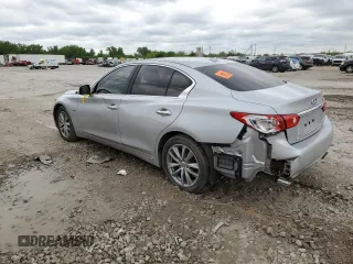 2016 Infiniti Q50 Premium with VIN JN1CV7AP9GM201646, listed as a Copart auction lot 55310955 with 126,180 mi miles and Clean Title. Bid and sale history available at carsss.com. Image 2.