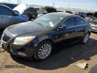 2011 Buick Regal CXL RL3 with VIN W04GR5EC5B1009773, listed as a Copart auction lot 49033575 with 247,660 mi miles and Salvage Title. Bid and sale history available at carsss.com. Image 1.