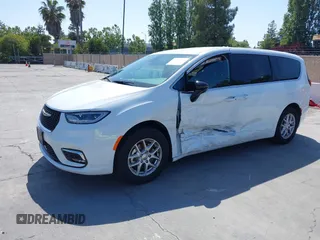 2024 Chrysler Pacifica Touring with VIN 2C4RC1FG7RR194974, listed as a IAAI auction lot 42459547 with 13,200 mi miles and . Bid and sale history available at DreamBid. Image 17.