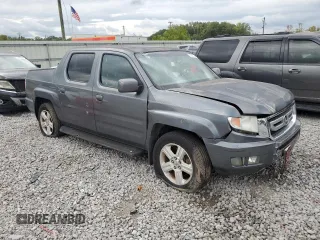 2010 Honda Ridgeline RTL with VIN 5FPYK1F52AB007516, listed as a Copart auction lot 72881774 with 0 mi miles and Salvage Title. Bid and sale history available at carsss.com. Image 4.