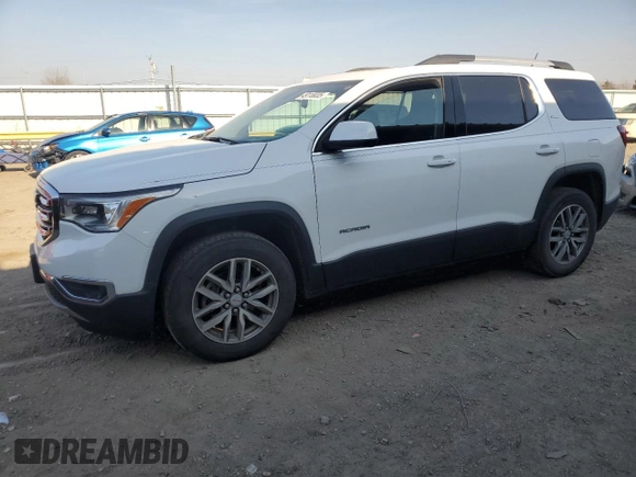 2017 GMC Acadia SLE with VIN 1GKKNSLS8HZ168452, listed as a Copart auction lot 49118035 with 65,258 mi miles and Clean Title. Bid and sale history available at carsss.com. Image 1.