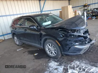 2025 Honda CR-V EX with VIN 2HKRS4H43SH411186, listed as a Copart auction lot 42499195 with Not Provided miles and Salvage Title. Bid and sale history available at DreamBid. Image 4.