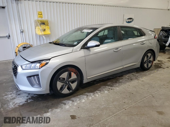 2022 Hyundai Ioniq SEL z VIN KMHC85LC1NU266230, wystawiony jako Copart lot #83797634 z przebiegiem 41 177 mil mil oraz Szkoda całkowita • Salvage title. Historia ofert i sprzedaży dostępna na DreamBid. Obrazek 1.