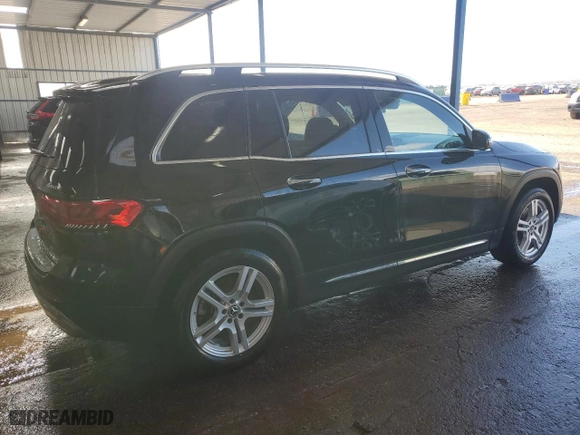 2023 Mercedes-Benz GLB with VIN W1N4M4HB6PW329353, listed as a Copart auction lot 48113775 with 19,600 mi miles and Salvage Title. Bid and sale history available at carsss.com. Image 3.