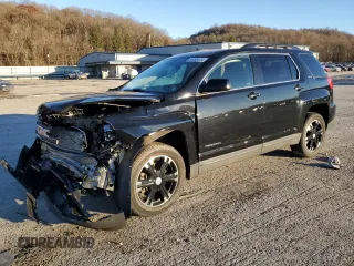 2017 GMC Terrain SLE with VIN 2GKFLTE39H6234599, listed as a Copart auction lot 80456124 with 24,277 mi miles and Salvage Title. Bid and sale history available at carsss.com. Image 1.