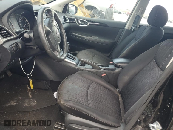 2017 Nissan Sentra S with VIN 3N1AB7AP6HY225840, listed as a Copart auction lot 60329495 with 80,529 mi miles and Salvage title. Bid and sale history available at DreamBid. Image 7.