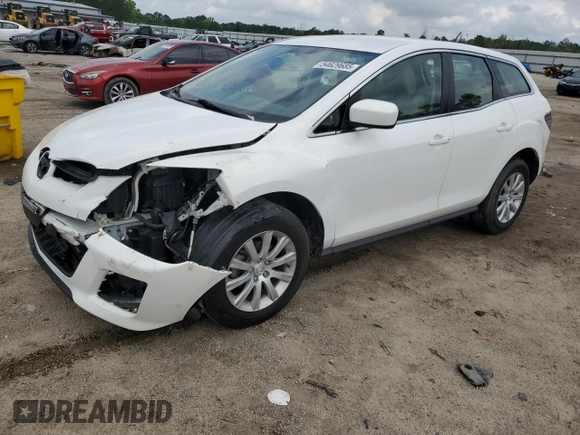 2011 Mazda CX-7 i SV z VIN JM3ER2A54B0390192, wystawiony jako Copart lot #54629685 z przebiegiem 153 921 mil mil oraz Szkoda całkowita • Salvage title. Historia ofert i sprzedaży dostępna na DreamBid. Obrazek 1.
