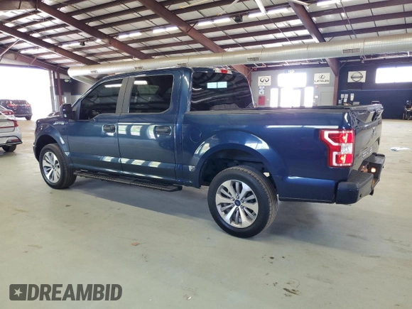 2018 Ford F-150 XL with VIN 1FTEW1E54JFC75495, listed as a Copart auction lot 55773705 with 156,324 mi miles and Clean Title. Bid and sale history available at DreamBid. Image 2.