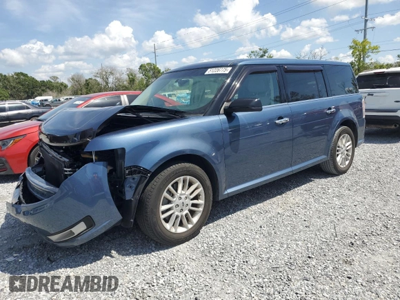 2019 Ford Flex SEL with VIN 2FMGK5C80KBA06465, listed as a Copart auction lot 51226775 with 31,727 mi miles and Salvage Title. Bid and sale history available at carsss.com. Image 1.