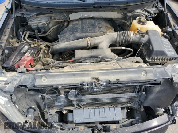 2013 Ford F-150 XL with VIN 1FTFW1ET1DFC76868, listed as a Copart auction lot 60049605 with 132,331 mi miles and Salvage title. Bid and sale history available at DreamBid. Image 11.