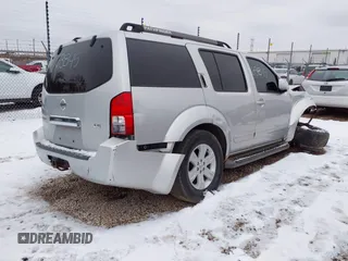 2006 Nissan Pathfinder SE with VIN 5N1AR18W66C629418, listed as a IAAI auction lot 40998220 with 225,891 mi miles and . Bid and sale history available at DreamBid. Image 4.