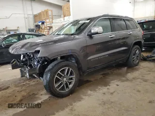 2018 Jeep Grand Cherokee Limited with VIN 1C4RJFBG5JC453449, listed as a Copart auction lot 59520675 with 95,643 mi miles and Salvage title. Bid and sale history available at DreamBid. Image 1.