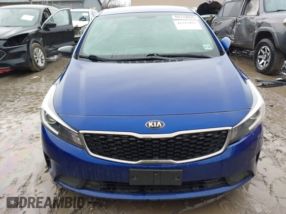 2017 Kia Forte LX with VIN 3KPFK4A71HE072951, listed as a IAAI auction lot 41717857 with 89,299 mi miles. Bid and sale history available at carsss.com. Image 12.