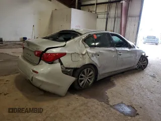 2015 Infiniti Q50 Premium with VIN JN1BV7AR7FM401422, listed as a Copart auction lot 47437335 with Not provided miles and Clean title. Bid and sale history available at DreamBid. Image 3.