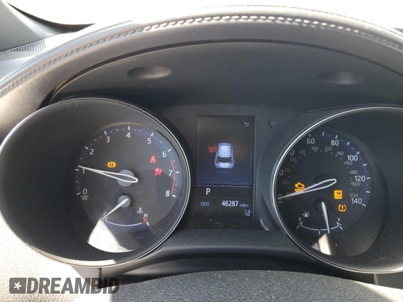 2019 Toyota C-HR XLE with VIN NMTKHMBX2KR082945, listed as a Copart auction lot 48569165 with 46,287 mi miles and Salvage Title. Bid and sale history available at DreamBid. Image 9.