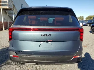 2025 Kia Carnival SX Prestige with VIN KNDNE5K34S6485318, listed as a Copart auction lot 81032144 with 12 mi miles and Salvage Title. Bid and sale history available at carsss.com. Image 6.