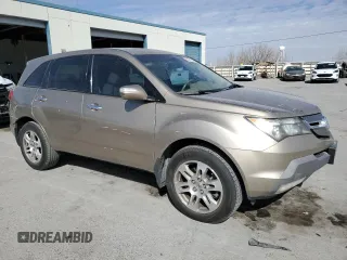 2007 Acura MDX Technology with VIN 2HNYD28327H507662, listed as a Copart auction lot 46334205 with 152,613 mi miles and Salvage Title. Bid and sale history available at DreamBid. Image 4.