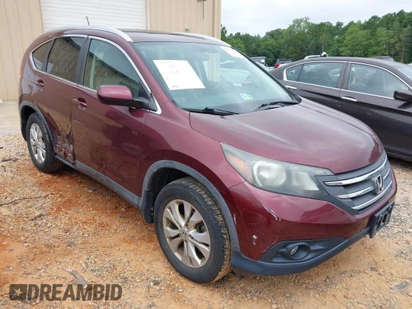 2013 Honda CR-V EX-L with VIN 5J6RM4H7XDL061309, listed as a IAAI auction lot 42628117 with 88,420 mi miles and . Bid and sale history available at DreamBid. Image 1.