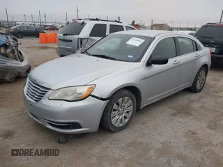 2011 Chrysler 200 LX with VIN 1C3BC4FB3BN522499, listed as a IAAI auction lot 41525816 with 187,610 mi miles. Bid and sale history available at carsss.com. Image 2.